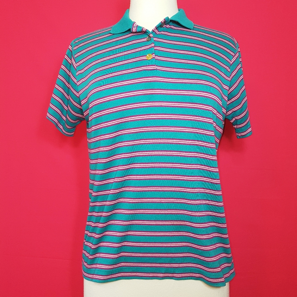 Gotham vintage striped polo